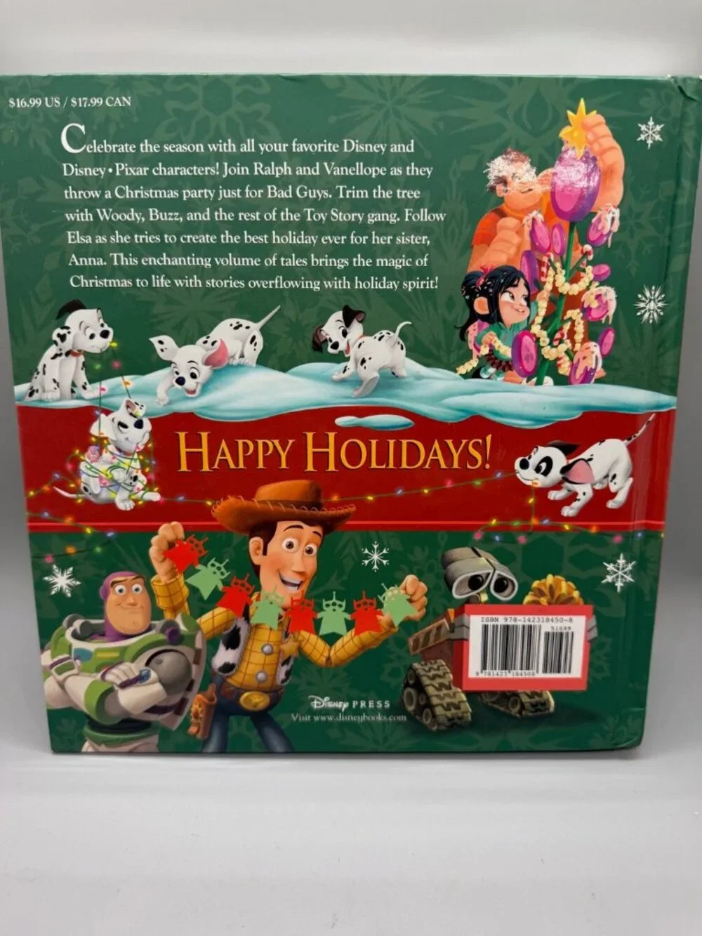 Disney Christmas Storybook Collection Storybook Set with Holiday Illustrations